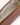 vegan wristlet makeup bag brown close-up detail