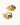 18K gold round natural shell earrings product detail