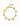 18K gold non-tarnish beaded shell anklets product detail