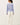 Back view of model wearing light blue Ultra Soft Boatneck Basic Long Sleeve Top