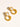 Anémone 18K Gold Non-Tarnish Pearl Drop Earrings product close-up