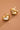 18K Gold Plated Waterproof Stainless Steel Stud Earrings 7912 showcasing the polished finish and stud details