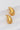 18K Gold Plated Waterproof Stainless Steel Stud Earrings 7080 displayed on a light background