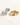 Maissac 18K Gold Non-Tarnish CZ Crossover Huggie Earrings