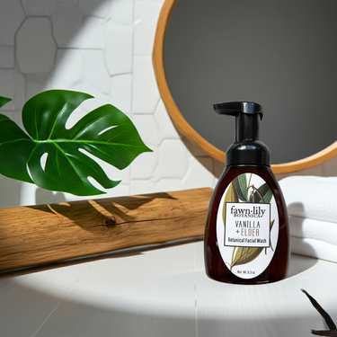Vanilla Bean + Elder Flower Botanical Facial Wash