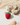 Handmade felt strawberry keychain bag charm