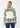 Tribal Pattern Textured Knit Sweater Jacket - Coat
