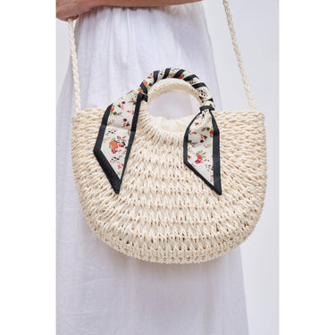 Olivia Straw Summer Beach Tote