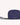 vegan wristlet makeup bag navy front view