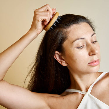 Bamboo and Silicone Scalp and Body Massager| Gift Bestseller - Scalp Exfoliator