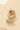 Gold Dipped Cz Flower Stud Earrings - G - Studs