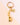 Bubble letter keychain bag charm D