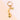 Bubble letter keychain bag charm D