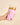 Sip Savvy Drink Sleeve Large Oh So Fancy Pink holding a cold beverage in a stylish sleeve with floral design.