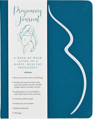 Pregnancy Journal blue cover