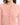 Pearl Button Ribbed Knit Cardigan in pink showing pearl button details