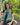 Emerald Green Jamawar Pashmina seated view