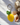 Handmade felt lemon keychain happy charm
