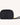 vegan wristlet makeup bag black detail