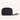 vegan wristlet makeup bag black detail
