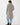 Herringbone Long Sleeve Button Front Coatigan - Coatigan
