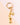 Bubble letter keychain bag charm F
