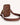 Vegan Leather Mini crossbody bag in brown with adjustable strap and gold zipper detail.