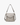 Double zip crossbody bag with whipstitch trim
