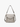 Double zip crossbody bag with whipstitch trim