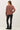 Back view of cotton modal fleece sweatshirt showing soft fabric texture