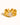 18K gold non-tarnish CZ watchband ring for women