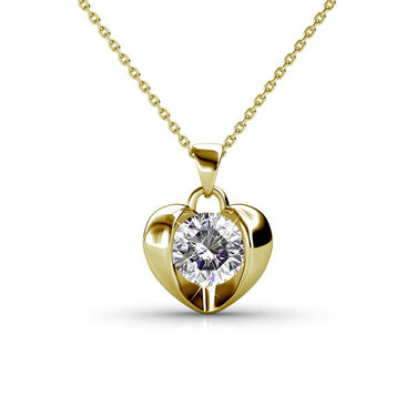 Simply Love Pendants - Gold and Crystal