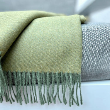 100% Baby Alpaca Scarf - Tea Leaf
