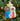 Nativity Felt Wool Christmas Ornament displayed on Christmas tree