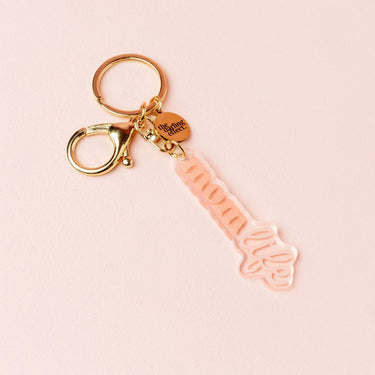 Mom Life acrylic keychain