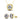 Moon Jewelry Set - Gold and Crystal