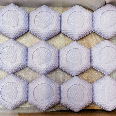 Lavender Honey Soap 3.5oz natural bar soap in packaging
