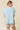Jacquard V-Neck Dolman Short Sleeve Oversized Top back view