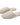 Simple Solid Color Soft Warm Plush Slippers white
