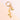 Bubble letter keychain bag charm Y