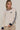 Long Sleeve with Contrast Line Detail Embroidery Tee - L / IVY-cream/navy - Top
