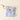 Puffy Earbud Case Keychain-Secret Garden Blue