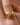 18K Gold Plated Waterproof Stainless Steel Ring 7964 close-up highlighting the gold finish