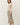 Ribbed Button Up Cardigan side view with patterned skirt