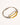 18K non-tarnish hoop bracelet close-up