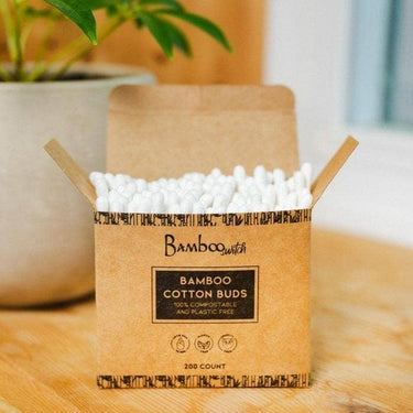 Bamboo Cotton Ear Buds - 200ct - Ear Care