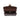 Coco Crossbody Espresso bag with open top displaying the interior compartment.