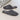 Simple Solid Color Soft Warm Plush Slippers dark gray