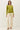 Full-length view of model wearing olive green Ultra Soft Boatneck Basic Long Sleeve Top