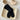 Solid Color Striped Thick Plush Wool Crew Socks β Black
